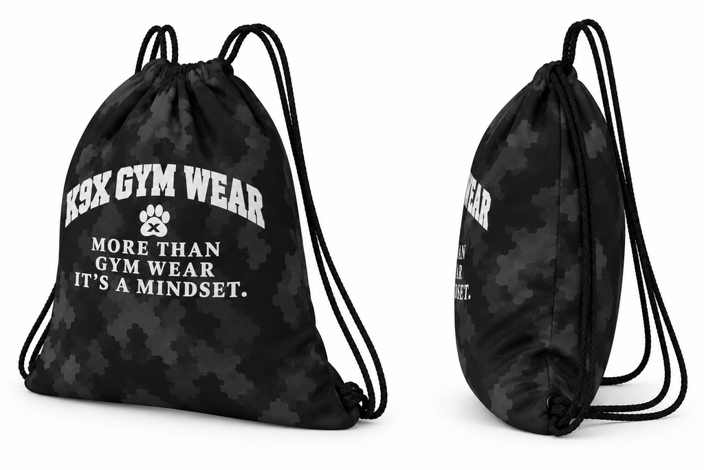 K9X Tactical Camo Training Drawstring Bag