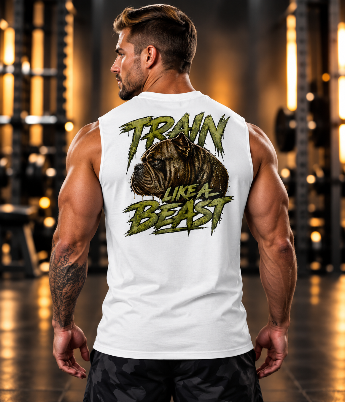 K9X Train Like a Beast Muscle Tank