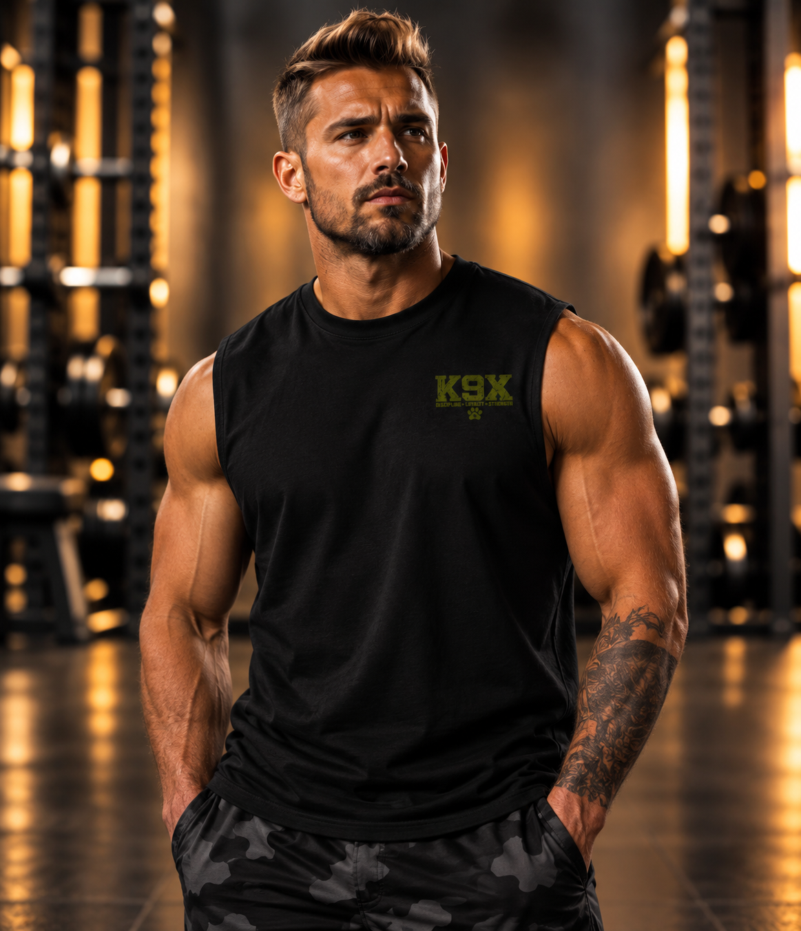 K9X Train Like a Beast Muscle Tank