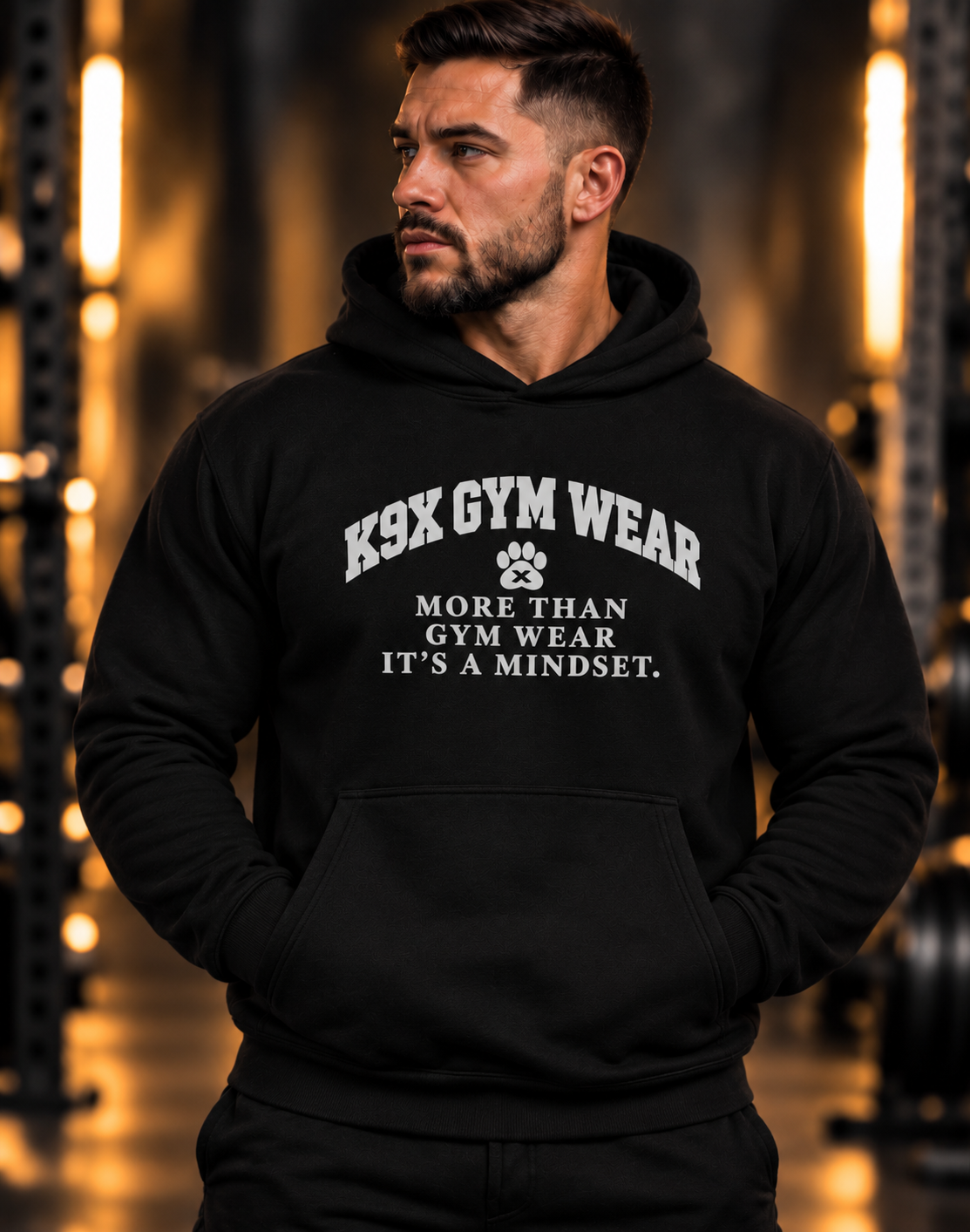 K9X More Than Gym Wear Men’s Premium Hoodie